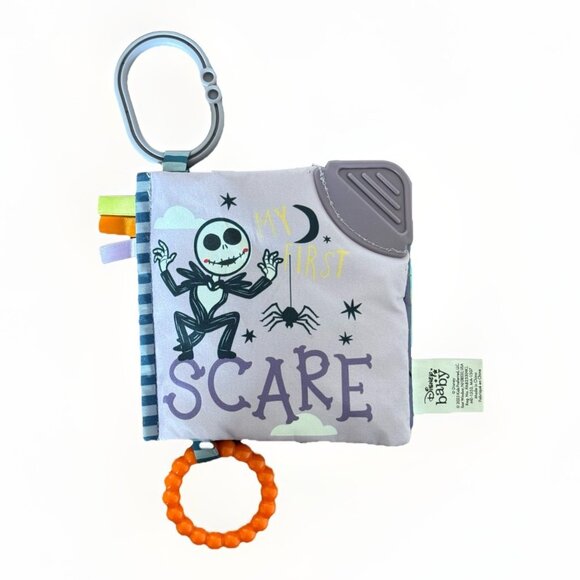 Disney Baby My First Scare The Nightmare Before Christmas Infant Soft Book Toy - Picture 2 of 13
